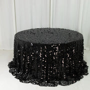 132" Large Payette Sequin Round Tablecloth