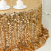 132" Large Payette Sequin Round Tablecloth