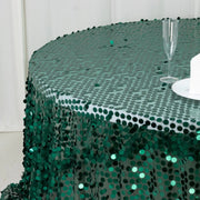 132" Large Payette Sequin Round Tablecloth
