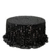 132" Large Payette Sequin Round Tablecloth TAB_71_136_BLK