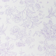 132" Polyester Round Tablecloth for Weddings and Events - French Toile Pattern