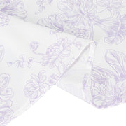 132" Polyester Round Tablecloth for Weddings and Events - French Toile Pattern