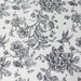 132" Polyester Round Tablecloth for Weddings and Events - French Toile Pattern