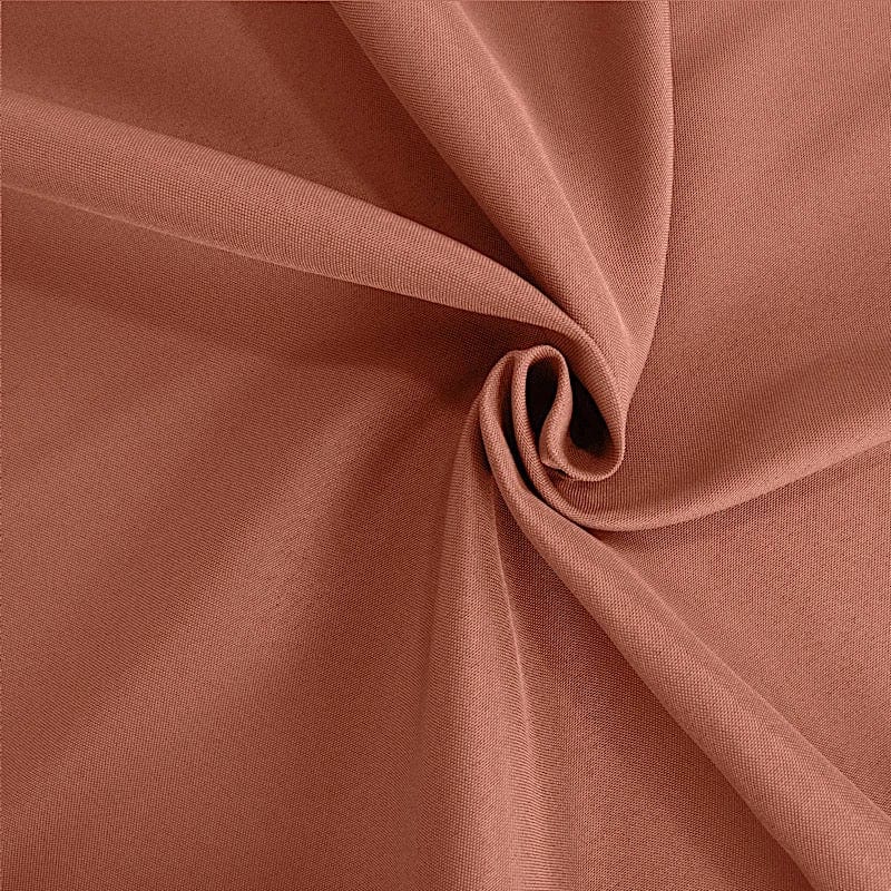 132" Premium Polyester Round Tablecloth Wedding Party Table Linens