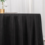 132" Premium Scuba Round Tablecloth