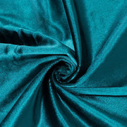 132" Round Premium Velvet Tablecloth