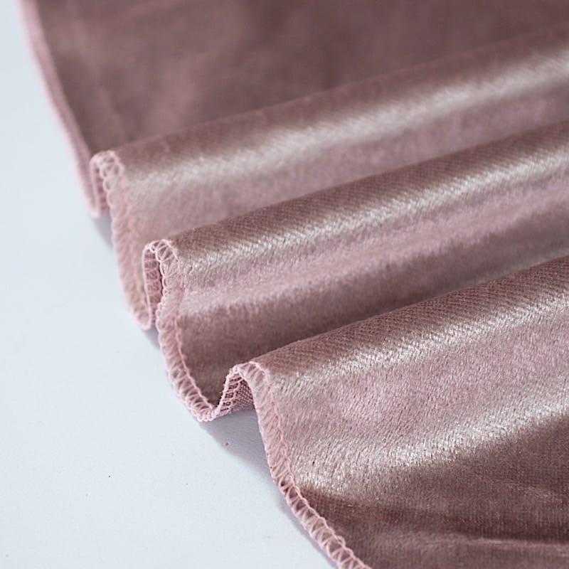 132" Round Premium Velvet Tablecloth