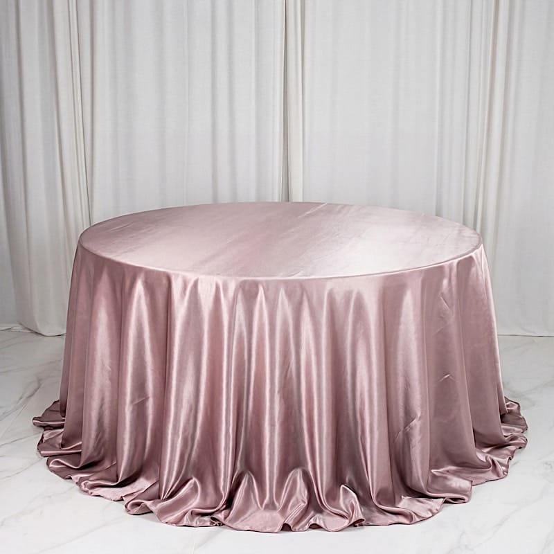132" Round Premium Velvet Tablecloth