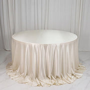 132" Round Premium Velvet Tablecloth