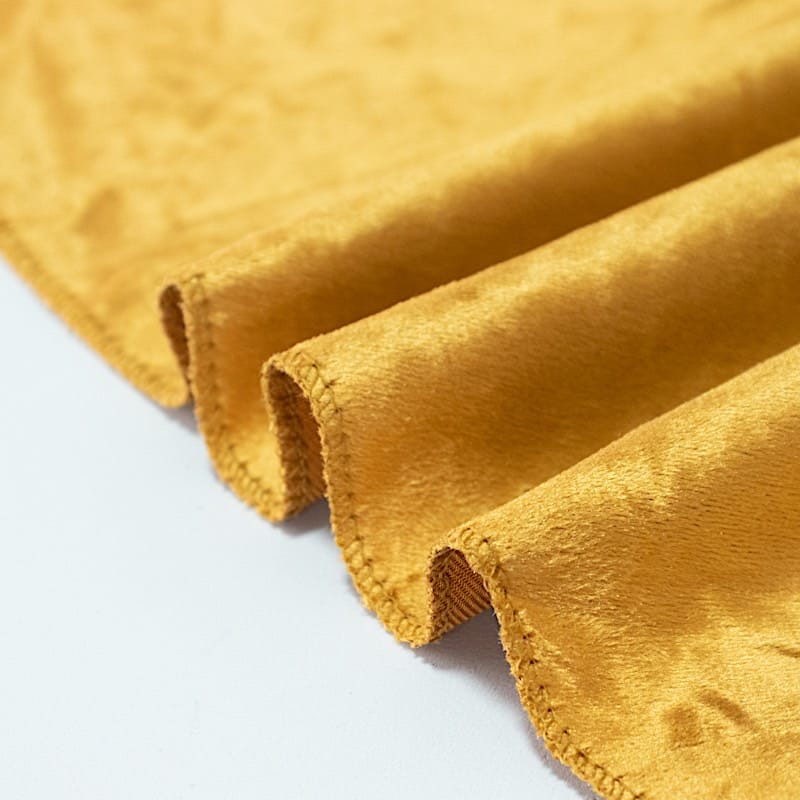 132" Round Premium Velvet Tablecloth
