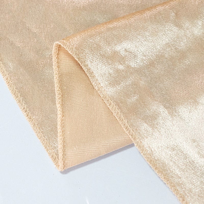 132" Round Premium Velvet Tablecloth