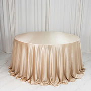 132" Round Premium Velvet Tablecloth
