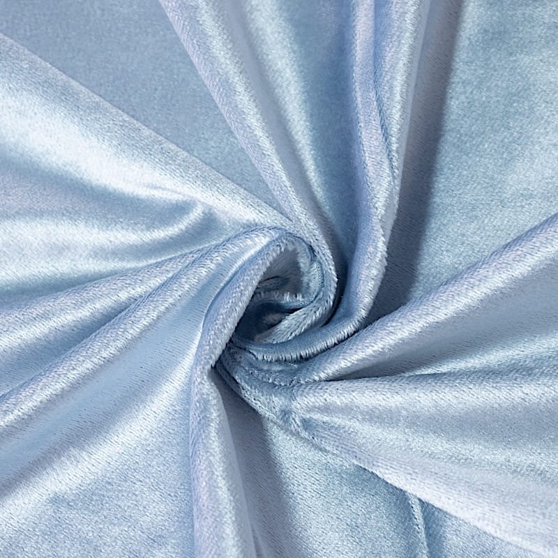 132" Round Premium Velvet Tablecloth
