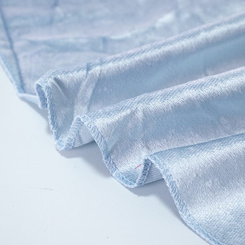 132" Round Premium Velvet Tablecloth
