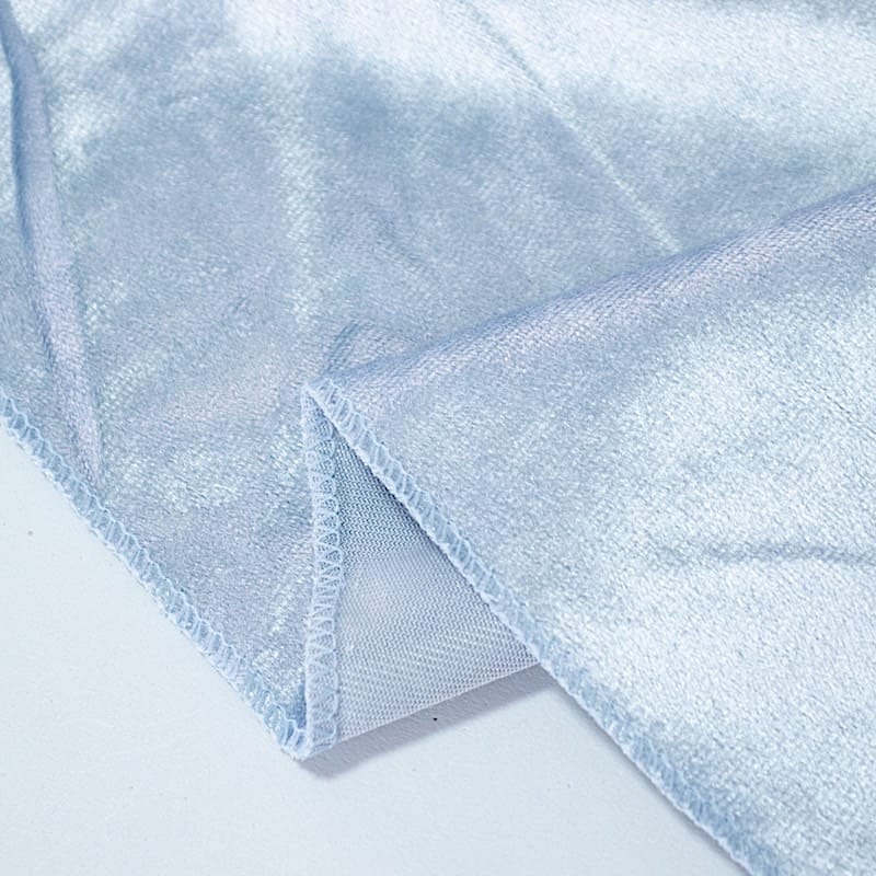132" Round Premium Velvet Tablecloth