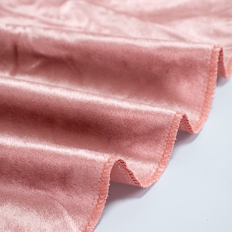 132" Round Premium Velvet Tablecloth