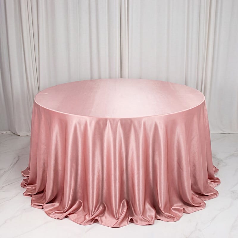 132" Round Premium Velvet Tablecloth