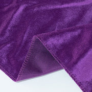 132" Round Premium Velvet Tablecloth