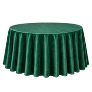 132" Round Premium Velvet Tablecloth TAB_VEL_136_036