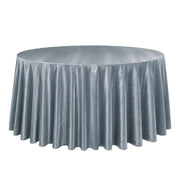 132" Round Premium Velvet Tablecloth TAB_VEL_136_086