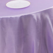 132" Satin Round Tablecloth Wedding Party Table Linens