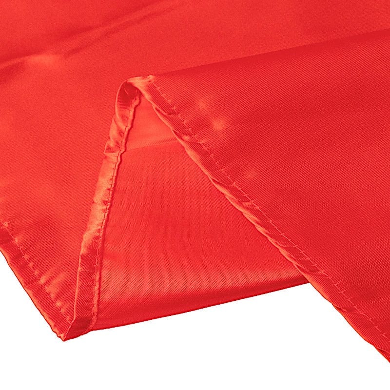 132" Satin Round Tablecloth Wedding Party Table Linens