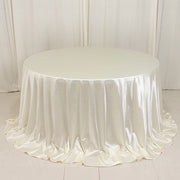 132" Scuba Polyester Round Tablecloth Wedding Table Linens