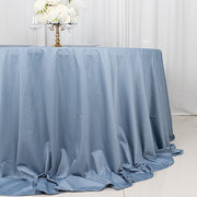132" Scuba Polyester Round Tablecloth Wedding Table Linens