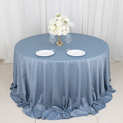 132" Scuba Polyester Round Tablecloth Wedding Table Linens