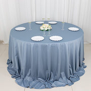 132" Scuba Polyester Round Tablecloth Wedding Table Linens