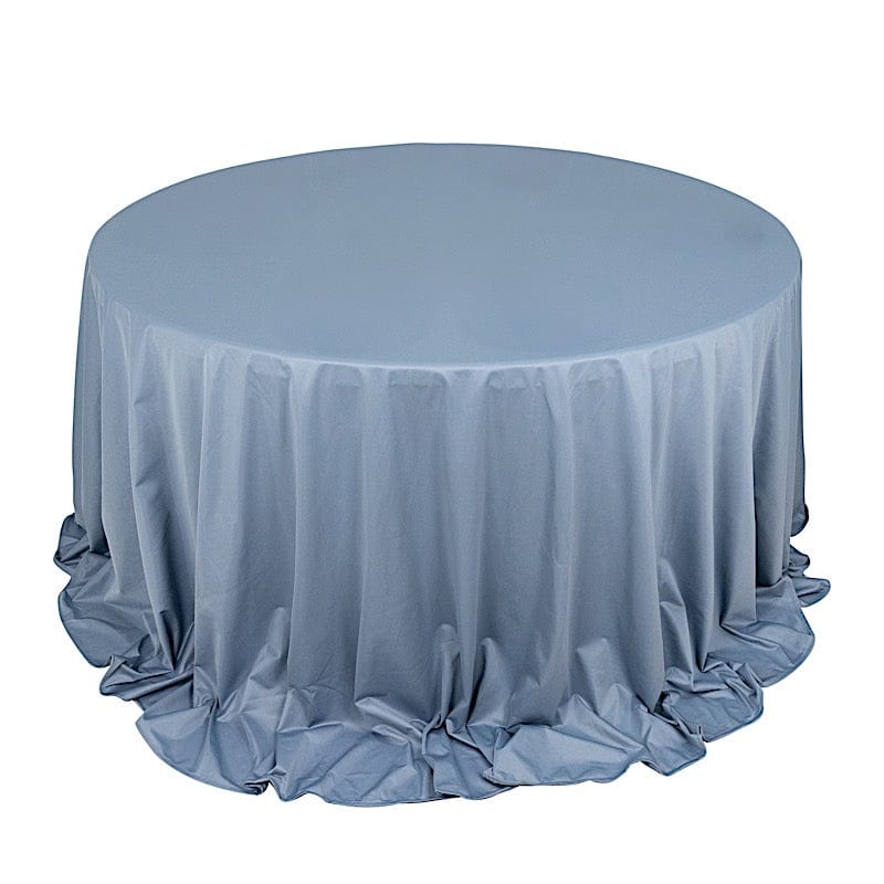 132" Scuba Polyester Round Tablecloth Wedding Table Linens