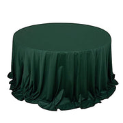 132" Scuba Polyester Round Tablecloth Wedding Table Linens