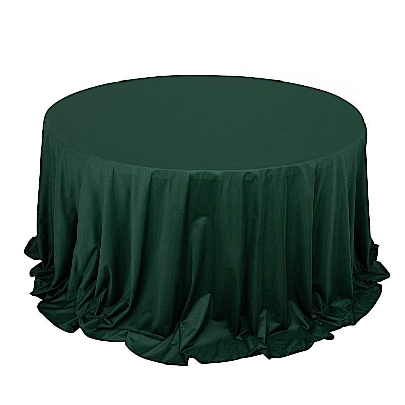 132" Scuba Polyester Round Tablecloth Wedding Table Linens