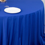 132" Scuba Polyester Round Tablecloth Wedding Table Linens