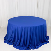 132" Scuba Polyester Round Tablecloth Wedding Table Linens