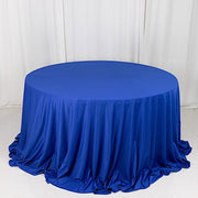 132" Scuba Polyester Round Tablecloth Wedding Table Linens