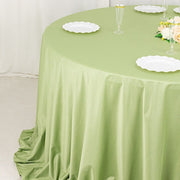 132" Scuba Polyester Round Tablecloth Wedding Table Linens