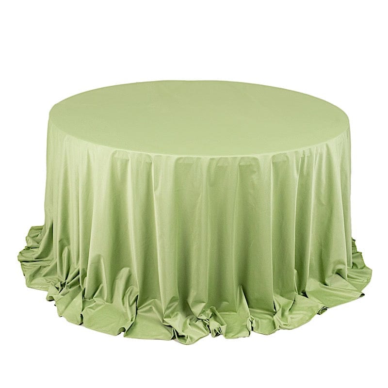 132" Scuba Polyester Round Tablecloth Wedding Table Linens