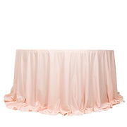 132" Scuba Polyester Round Tablecloth Wedding Table Linens TAB_SCUBA_136_046