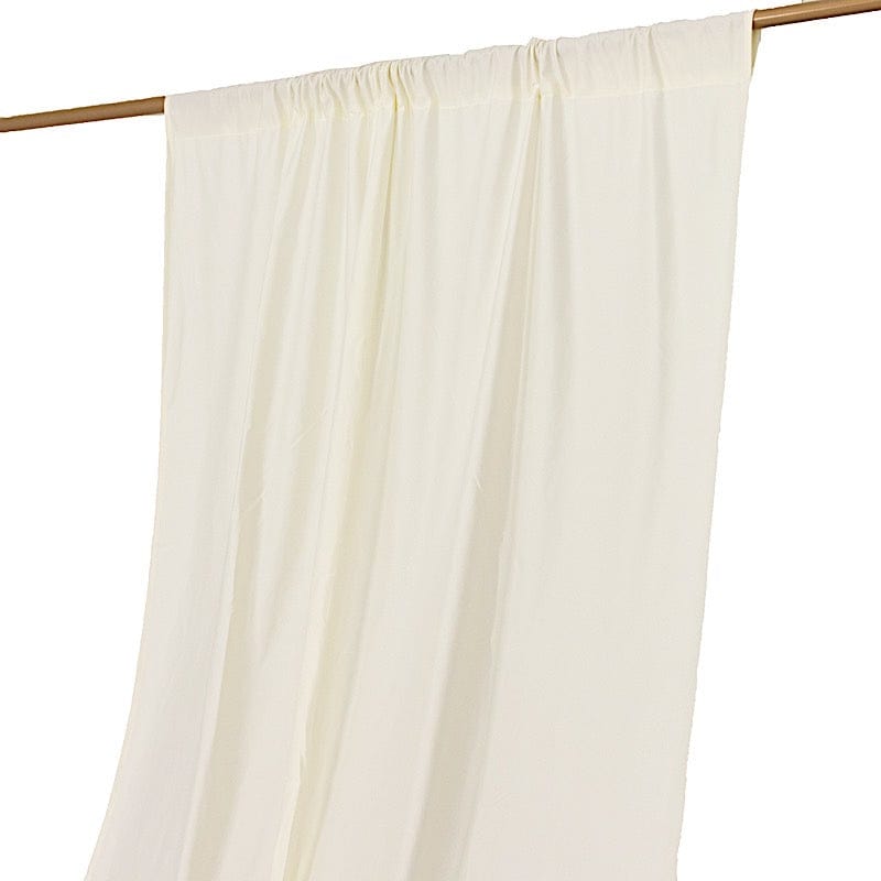 14 ft Scuba Polyester Backdrop Drape Curtain with Rod Pockets