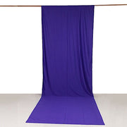 14 ft Scuba Polyester Backdrop Drape Curtain with Rod Pockets CUR_PANPOLY_5X14_PURP