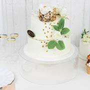 14" Round Acrylic Cake Stand Pedestal Riser with Hollow Bottom - Clear PROP_BOX_001R_14_CLR