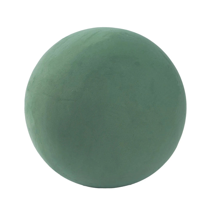 14" Round Wet Foam Ball DIY Floral Decorations - Green FOAM_ARTI_BALL01_14