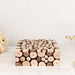 14"x14" Wooden Cake Stand Square Design - Natural PROP_BOX_WOD01_1414_NAT