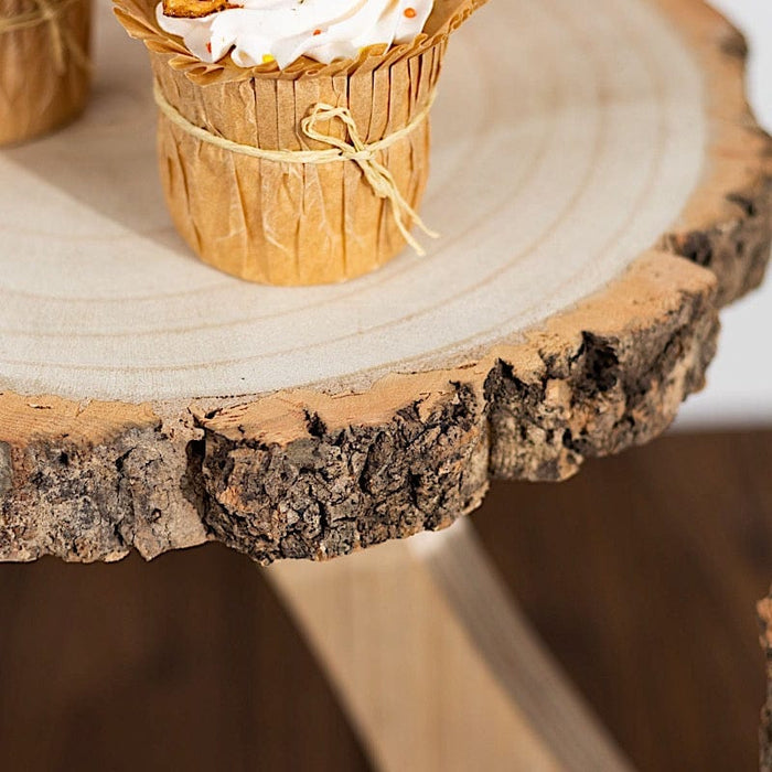 Amazon Rustic Wood Slice Cupcake Stand Dessert Stand Tree Trunk Cupcake Stand 15