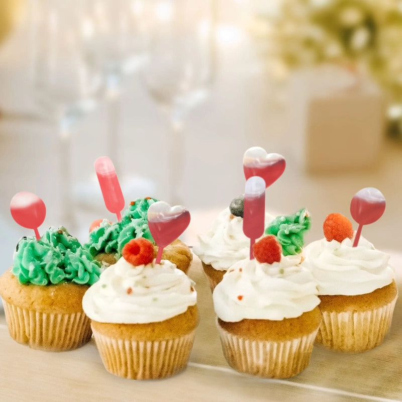 150 Mini 4ml Plastic Dessert Toppers Disposable Cupcake Pipette Flavor Infusers - Clear DSP_DST_YY01_CLR