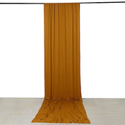 16 ft 4-Way Stretch Spandex Divider Backdrop Curtain CUR_PANSPX_5X16_GOLD