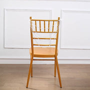 16" Pre-Tied Faux Pearl String Beaded Chiavari Chair Back Garland Sash