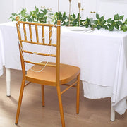 16" Pre-Tied Faux Pearl String Beaded Chiavari Chair Back Garland Sash