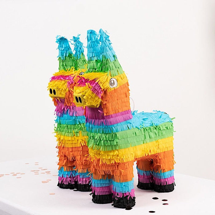 16" x 22" Colorful Paper Donkey Pinatas for Fiesta Party Decorations - Assorted DECO_PIATA01_22_ASST